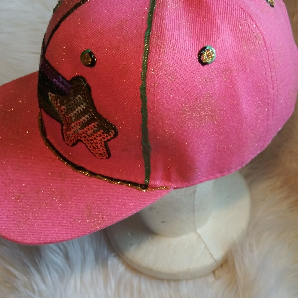 Custom Designed Happy Star Snapback/ New - Picture 3 of 3